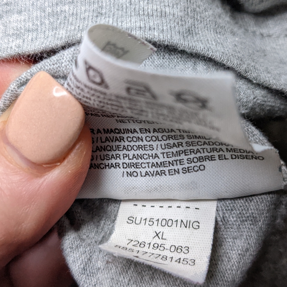 Nike Youth "Just Do It" Gray Tank Top Size XL πͺ - Picture 8 of 9